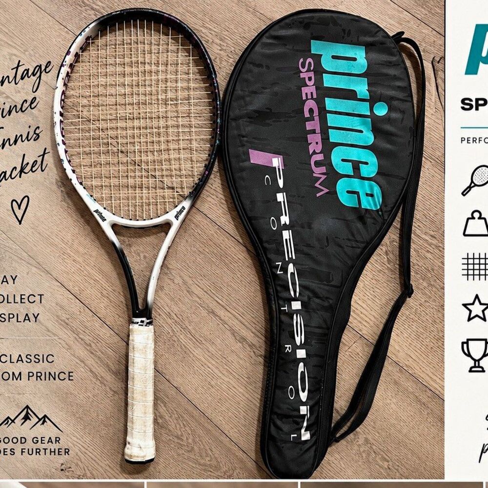 Prince Precision Spectrum 730PL Tennis Racquet 97 in² Head, Cover